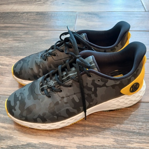 G/FORE | Shoes | Gfore Golf Shoes Mens 5 Onyx Camo Mg4 Spikeless ...